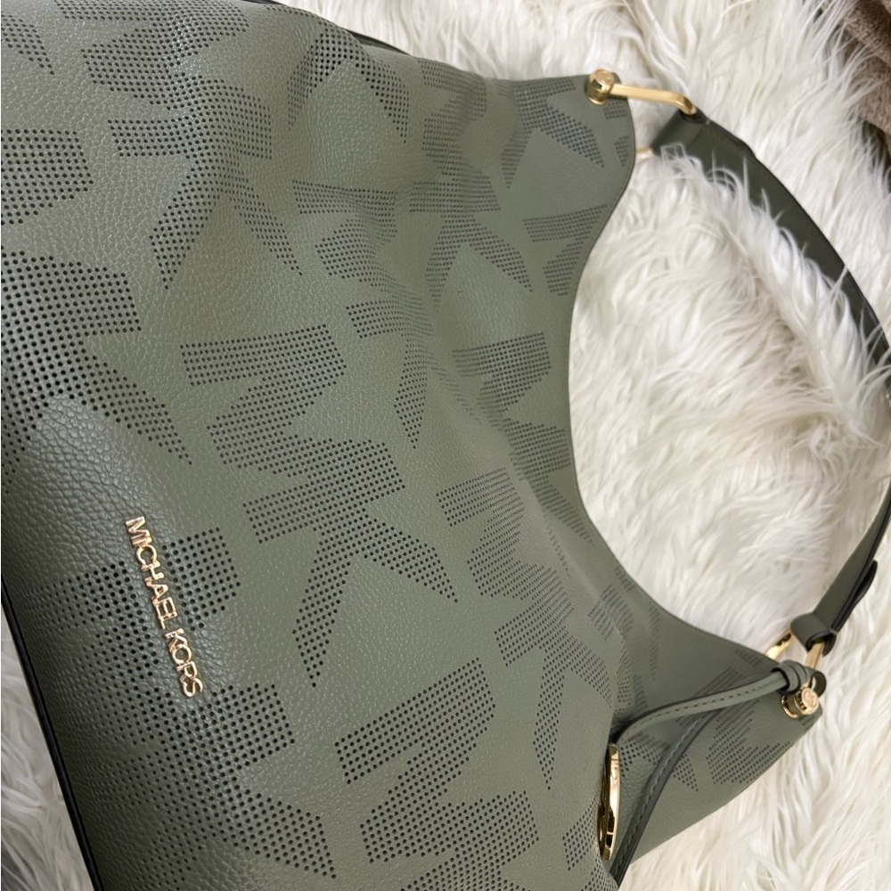 Michael Kors Sage Green Shoulder Bag